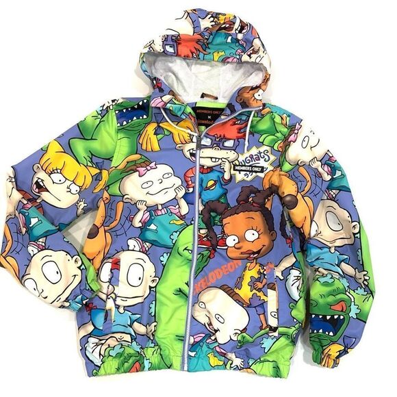 MEMBERS ONLY x NICKELODEON Rugrats Jacket (Sz S) - Picture 1 of 12